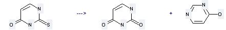 4(3H)-Pyrimidinone can be prepared by 2-thioxo-2,3-dihydro-1H-pyrimidin-4-one.